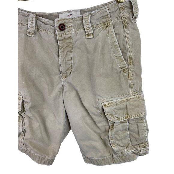 Vintage Hollister California Cargo Shorts Heavyweight Distressed Mens Size 30 - Picture 4 of 9